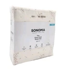 Sonoma Goods For Life The Easy Care Floral Beige Twin 525 Thread Count Sheet Set. Fixed Price $43.65.