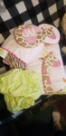 Carters 5-PC Jungle Jill Girls Crib Set. Quilt/sheet/dust Ruffle/wall Hangings. Fixed Price $45.00.