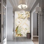 3D Flower Grass ZHUA1413 Wallpaper Murals Removable Self-adhesive Ann 24. Fixed Price $140.95.