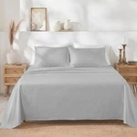California Design Den Sheets Set - Soft 400 Queen, 06 Grey Light. Fixed Price $79.99.