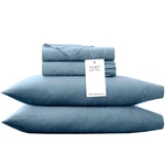 Briarwood Home Heather Knit Jersey Sheet Set 100 Organic Cotton Deep Pockets. Fixed Price $116.23.