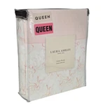 Laura Ashley Cotton Percale Pink Bows Queen Sheet Set Trailing Coquette New. Fixed Price $76.46.