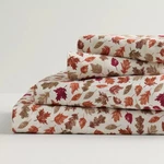 New Cuddl Duds Queen Heavyweight Flannel 4 Piece Sheet Set Moody Leaves Fall. Fixed Price $49.99.