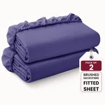Hotel Quality Fitted Deep Pocket Breathable Soft Elastic Mattress Sheets. Fixed Price $26.99.