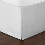 MSRP$175 Hudson Park Collection 680TC Sateen Supima Cotton Bedskirt , Queen. Fixed Price $89.00.