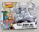 Jay Franco Marvel Comics Avengers Full 4 Pc Sheet Set Hulk Spiderman Iron. Fixed Price $16.99.