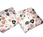 Room Essential Fun Floral Orange Green Black (2) X-long Twin Fitted Sheet Set. Fixed Price $42.40.