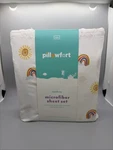 Pillowfort Twin Rainbow Microfiber Sheet Set 3-PIECE New. Fixed Price $14.99.