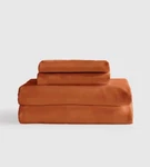 New Quince Organic Bamboo 4 Piece Set Full Terracotta Bedding. Fixed Price $99.99.