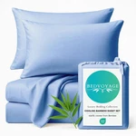 Bedvoyage Twin Xl 300 Thread Count Luxury Sheet Set Ocean. Fixed Price $79.99.