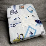 Pottery Barn Kids Jax Construction Equipment Sheet Set Sz Twin New. Fixed Price $52.99.