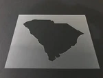 South Carolina #1 Stencil 10MM Or 7MM Thick, States, College, Outline, Crafts. Fixed Price $13.99.