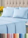 King 6 Piece Set - Breathable & Cooling Bed Hotel Luxury S.... Fixed Price $55.43.