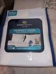 Serta Perfect Sleeper Soft White 6 Piece Queen Cooling Sheet Set 100% Poly Nip. Fixed Price $39.99.