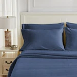 Hsn Concierge Collection 4 Pc. King Size Performance Fleece Sheet Set Navy Blue. Fixed Price $59.95.