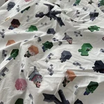 Pottery Barn Kids Minecraft Queen Sized Fitted Sheet 100% Organic Cotton. Fixed Price $14.99.