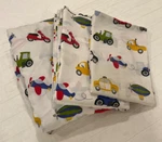 Chf Industries Transportation Twin Sheet Set--flat Fitted Pillowcase. Fixed Price $20.00.