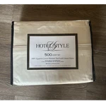 Hotel Style Full Sheet Set 100% Egyptian Cotton 500TC Beige Wrinkle Resistant. Fixed Price $43.50.