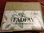 Fadfay King Size Botanical Bed Sheet Set 3-PIECE. Fixed Price $45.00.