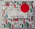 Holly Jolly 3 Piece Sheet Set Twin Flat, Fitted, & Pillow Case Christmas New. Fixed Price $27.95.