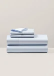 Nwt Ralph Lauren Organic Cotton Sateen Flat Sheet 624TC Blue Hyacinth. Fixed Price $45.50.