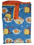 2004 Spongebob Squarepants Krabby Patty Nickelodeon Twin Size Bed Flat Sheet. Fixed Price $7.48.