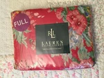 Nwt Ralph Lauren Beach House Fuchsia Full Deep Fitted Sheet Up To 14". Fixed Price $144.99.