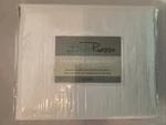 Bella Russo Brushed Microfiber Sheet Set Queen Size White New. Fixed Price $18.00.