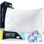 Betu Cooling Pillow Queen Size, Shredded Memory Foam (1 Count), White. Fixed Price $33.40.