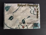 Vintage Royal Family By Cannon No-iron Percale Twin Fitted Bottom Sheet Flower. Fixed Price $17.50.
