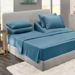 Flex Top King Sheets, 6 Piece Set - Hotel Luxury For Split Bed,. Fixed Price $48.95.