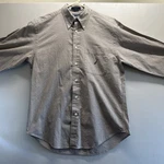 Nautica Shirt Mens Tan/white Tattersall Check 100% Cotton Twill Button Up. Fixed Price $18.99.