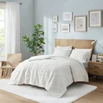 Madison Park Arya Embroidered Medallion Faux Fur Ultra Plush Comforter Set. Fixed Price $90.99.