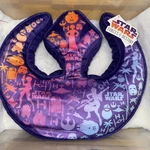 Star Wars Jay Franco Forces Destiny Novelty Decorative Purple Pillow 14X14. Fixed Price $15.00.