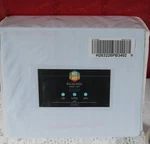 Nip Keeco Blue Striped Queen Size Nylon Sheet "not So Hot" 4 Pc. Set Up To 18". Fixed Price $25.00.