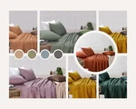 Flat Sheets 100% Royale Cotton Super King Fitted With Pillowcase. Fixed Price $75.16.