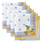 Elrene Home Fashions Capri Lemon 17" X (set Of 4),. Fixed Price $24.99.