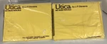 Utica Vtg Full Flat Fitted Sheets Usa No Iron Percale Daffodil Yellow New Old. Fixed Price $19.96.
