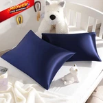 Ntbay Silk Satin Toddler Pillowcases, Small 14X20 Inch (pack Of 2), Navy Blue. Fixed Price $10.72.