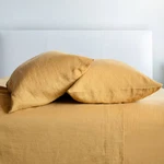 100% French Linen Sheet Set - Twin Honey Bokser Home. Fixed Price $134.99.