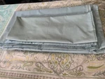 Members Mark Queen Sz Flat Sheet & (1) King Case Sateen Teal Blue. Fixed Price $17.95.