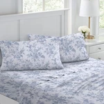 Laura Ashley Home - Full Sheets, Cotton Flannel Bedding Set, Brushed For Extra. Fixed Price $45.49.