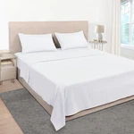 Mejoroom Full Size Sheet Sets - Hotel Luxury 1800 White 16 Inch Deep Poc. Fixed Price $34.65.