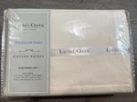 Laurel Creek Fine Linens 300 Tc Cotton Sateen King Sheet Set Made India. Fixed Price $38.80.