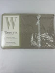 New Wamsutta Supercale Plus Non Iron Beige King Flat Sheet Bayport Ash. Fixed Price $29.99.