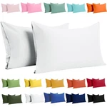 2 Pieces Soft Brushed Microfiber Pillowcases Set, All Size And Colors, Cozy. Fixed Price $12.99.