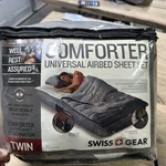 Nib Swiss Gear Comforter Universal Airbed Sheet Set Twin. Box Shows Wear. Gray.. Fixed Price $15.50.