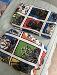 Star Wars Vintage Twin Bed Flat & Fitted Sheet Set Kids Death Vader Lucas Film. Fixed Price $35.00.