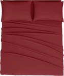 Mejoroom Queen Size Set - Hotel Luxury 1800 Bedding & Pillowcases. Fixed Price $52.99.