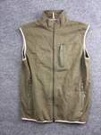 Stussy Fleece Vest Mens Xl Green Full Zip Pockets Hong Kong Cotton Blend. Fixed Price $26.24.